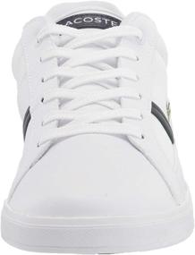 img 3 attached to 👟 Lacoste Europa White Medium Men's Fashion Sneakers - Quality Shoes