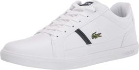 img 4 attached to 👟 Lacoste Europa White Medium Men's Fashion Sneakers - Quality Shoes