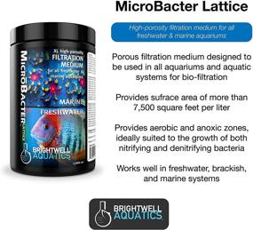 img 1 attached to 🐟 Brightwell Aquatics MicroBacter Lattice M – Advanced Biological Filtration Medium for Pristine Freshwater, Planted, and Brackish Aquariums