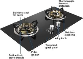 img 3 attached to Ovovo Tempered Liquefied Household Cooktops