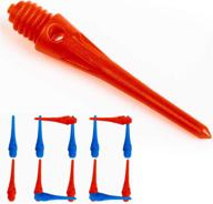 🎯 ignatgames soft dart tips set - 100 pack plastic darts tips with 2ba thread and secure custom locking holes for perfect fit логотип