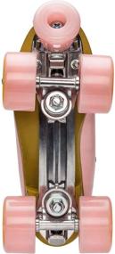 img 1 attached to 🌸 Impala Quad Skate Pink/Yellow: Ideal Rollerskates for Big Kids/Adults (Size 8)