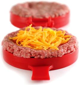 img 1 attached to 🍔 Norpro Nonstick Stuffed Burger Press: Create Perfectly Filled Burgers with Ease!