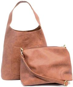 img 1 attached to 👜 Стильное и универсальное дополнение: сумки Susan Women's Molly Slouchy Saddle & кошельки.