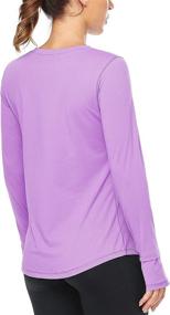 img 1 attached to Cestyle Women's Long Sleeve Tunic Tops – Quick Dry, Sun Protection, Casual Blouses