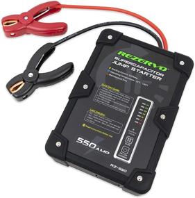 img 4 attached to 🔋 Rezervo Batteryless Jump Starter - Ultracapacitor Technology - Jumpstart Vehicles (RZ-550 (550A))