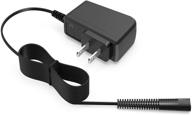 ultimate shaver charger: 12v power cord for braun shaver series 7, 9, 3, 5, 1 - perfect replacement adapter for 7865cc, 9330s, 3350cc-4, 5018s, 380s-4, 750cc, 5030s logo