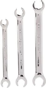 img 3 attached to Crescent CFNWS0 Grey 3-Piece SAE Flare Nut Wrench Set