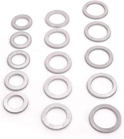 img 4 attached to 🔧 UTSAUTO Oil Crush Washers/Drain Plug Gaskets 15 Packs: Honda Accord Acura Civic Ridgeline Odyssey CRV CR-V Pilot Fit Element Replacement Parts - Part # 94109-20000, 94109-14000, 90471-PX4-000