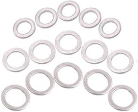 img 3 attached to 🔧 UTSAUTO Oil Crush Washers/Drain Plug Gaskets 15 Packs: Honda Accord Acura Civic Ridgeline Odyssey CRV CR-V Pilot Fit Element Replacement Parts - Part # 94109-20000, 94109-14000, 90471-PX4-000