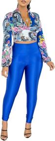 img 3 attached to 🌸 Floral Tracksuits Jumpsuits for Women: YouSexy Outfits, Rompers, and Overalls in Trendy Women's Clothing