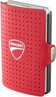 ducati red i-clip: sleek and stylish wallet for easy organization логотип