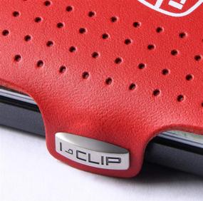 img 3 attached to DUCATI Red I-CLIP: Sleek and Stylish Wallet for Easy Organization