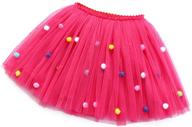 👗 gooket little big girls' 3 layers tulle tutu skirt princess party dancing ballerina skirt girls (6 months - 12 years) - improve seo logo