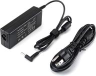 💻 high quality 90w 19.5v 4.62a ac adapter laptop charger for hp envy touchsmart sleekbook 15 17 m6 m7 series, hp pavilion 11 14 15 17 741727-001 740015-001 854117-850 spectre x360 13 15 - efficient power supply cord logo