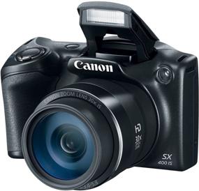 img 1 attached to 📸 Цифровая камера Canon PowerShot SX400 с 30-кратным оптическим зумом (черный) - прекращена производителем