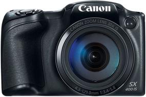 img 4 attached to 📸 Цифровая камера Canon PowerShot SX400 с 30-кратным оптическим зумом (черный) - прекращена производителем
