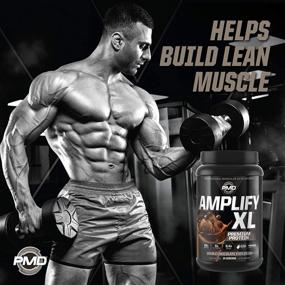 img 3 attached to 🏋️ PMD Sports Amplify XL Premium Whey Protein Supplement with Hydro Greens Blend - Glutamine and Whey Protein Matrix for Muscle, Strength, and Recovery - Double Chocolate Explosion Flavor (24 Servings)