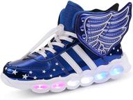 👟 top-rated bfoel sneakers: waterproof, breathable, and colorful girls' athletic shoes logo