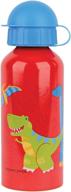 🦖 stainless steel dinosaur water bottle by stephen joseph логотип