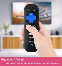 img 2 attached to 📺 Motiexic Remote Control: Compatible with TCL Roku TV RC282 RC280 - 32S301, 65S401, 40S3800 & More