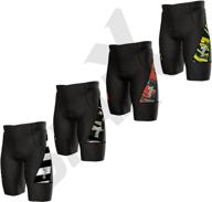 🏊 sparx men's activate triathlon shorts with printed trishort design, 2 convenient pockets, ideal for swim, bike, and run logo