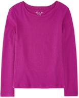 discover the best girls' sleeve knits at children's place - tops, tees & blouses! logo