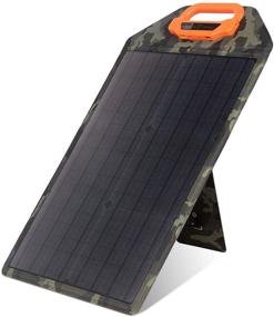 img 4 attached to 🌞 Moolsun 25W Solar Panel Power, XT60 DC USB Portable Waterproof Monocrystalline Solar Panel Kit for Camping RV - Support 2-4 Parallel Power Increase (100W Max) with High Output Performance and Light Strength Sensor