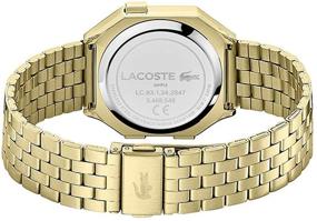 img 2 attached to ⌚ Lacoste Berlin Unisex Gold Tone Quartz Digital Watch (Model: 2020138) - Sleek and Stylish Choice for Casual Wear