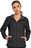 🧥 waterproof lightweight raincoat for women - freetrack packable clothing for coats, jackets & vests logo