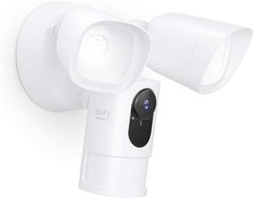 img 4 attached to 📷 eufy Security Floodlight Cam with 1080p Resolution, 2-Way Audio, No Monthly Fees, 2500-Lumen Brightness, Weatherproof Design - Requires Existing Outdoor Wiring and Weatherproof Junction Box