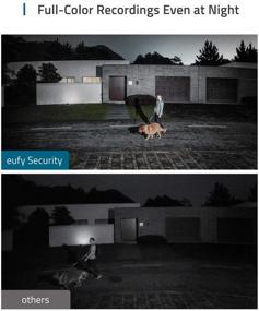 img 1 attached to 📷 eufy Security Floodlight Cam with 1080p Resolution, 2-Way Audio, No Monthly Fees, 2500-Lumen Brightness, Weatherproof Design - Requires Existing Outdoor Wiring and Weatherproof Junction Box