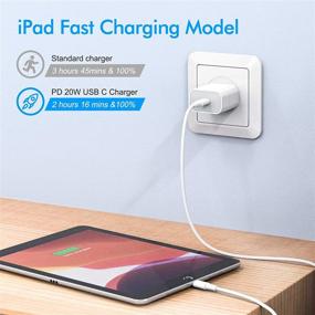 img 3 attached to 🔌 20W USB C Charger Fast Wall Charger Block Plug with 3FT USB C to Lightning Cable for iPhone 13/13Pro/13Mini/13Pro Max/12/12 Mini/12 Pro/12 Pro Max/11/11 Pro/XS/XS Max/ XR/X - iPhone 12 Charger