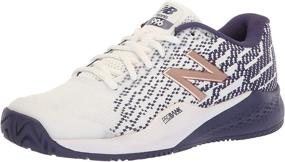 img 4 attached to 🎾 Enhance your gameplay with the New Balance Women's 996 V3 Hard Court Tennis Shoe!