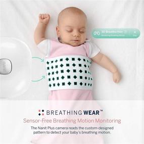 img 3 attached to 👶 Nanit Breathing Wear Sleeping Bag: Small 3-6 Months - Blush (1 Pack) - Monitor Baby's Breathing for Safety & Comfort