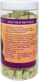 img 3 attached to Healthy Herp Tortoise Cactus 1 97 Ounce
