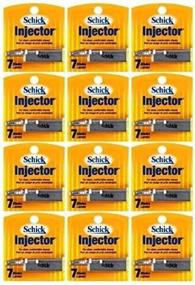 img 1 attached to ⚙️ Schick Injector Blades - 12 Boxes of 7 Count Each = 84 Count
