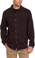 👕 prana dutchman flannel sleeve medium: a stylish and comfortable choice for men logo