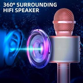 img 2 attached to TRONICMASTER Wireless Karaoke Microphone Bluetooth: The Ultimate 3-in-1 Portable Handheld Mic for Christmas, Home, Birthday Party, and More! Perfect for Kids with Voice Disguiser Feature