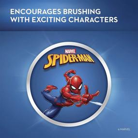 img 1 attached to 🕷️ Oral-B Kids Electric Toothbrush with Marvel's Spiderman, Suitable for Children 3+