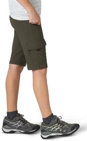 img 2 attached to 🩳 ATG by Wrangler Boys' Sergio Cargo Short: Durable and Stylish Outdoor Wear