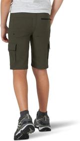 img 3 attached to 🩳 ATG by Wrangler Boys' Sergio Cargo Short: Durable and Stylish Outdoor Wear