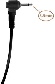 img 2 attached to 🎧 JEUYOEDE 3.5mm Receiver/Listen only Earpiece Surveillance Kit Acoustic Tube Headset with Medium Earmolds - Compatible with 2-Way Radios, Transceivers, and Shoulder Speaker Mics