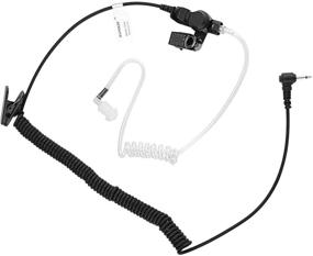 img 4 attached to 🎧 JEUYOEDE 3.5mm Receiver/Listen only Earpiece Surveillance Kit Acoustic Tube Headset with Medium Earmolds - Compatible with 2-Way Radios, Transceivers, and Shoulder Speaker Mics