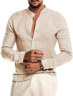 👕 stylish and versatile: audate cotton button shirts - roll up men's clothing logo