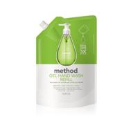 method gel hand soap, green tea + aloe, 🌿 10 oz: a refreshing clean with variable packaging! (1 pack) logo