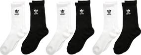 img 1 attached to 🧦 ADIDAS Оригинальные носки для мальчиков Trefoil (6 штук)