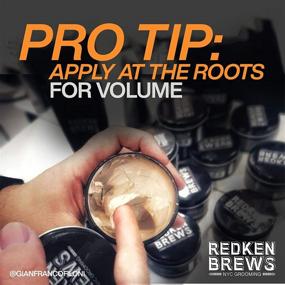 img 2 attached to 💇 Revamp Your Style with Redken Brews Clay Pomade for Men