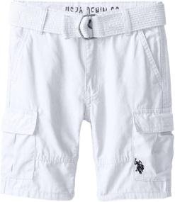 img 2 attached to 🩳 U.S. Polo Assn. Little Ripstop Boys' Shorts in Clothing