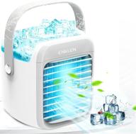 portable conditioner personal suitable adjustment heating, cooling & air quality logo